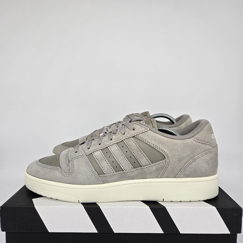 New Adidas Break Start Premium Low 'Beige Ivory' Men's Shoes Size 12